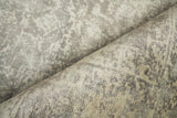 Exquisite Rugs Cassina Hand Loomed Bamboo Silk in 2548 Charcoal/Green 6' x 9' Area Rug