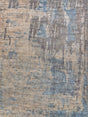 Exquisite Rugs Reflections Hand Loomed Bamboo Silk in 2620 Beige/Blue 9' x 12' Area Rug
