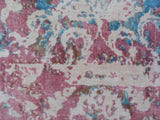 Exquisite Rugs Antolini Hand Loomed Bamboo Silk in 2624 Pink/Blue 8' x 10' Area Rug