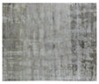 Exquisite Rugs Antolini Hand Loomed Bamboo Silk in 2634 Silver/Multi 8' x 10' Area Rug