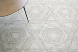 Exquisite Rugs Caprice Hand-tufted New Zealand Wool 2710 Beige/Ivory 4' x 6' Area Rug