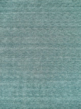 Exquisite Rugs Roche Hand Loomed New Zealand Wool in 2734 Soft Teal 16' x 21.83' Area Rug