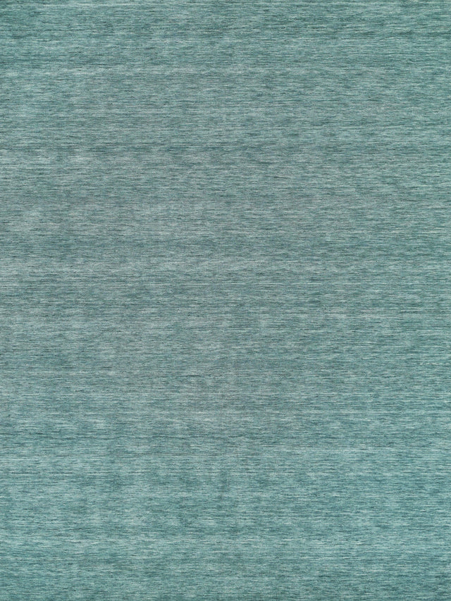 Exquisite Rugs Roche Hand Loomed New Zealand Wool in 2734 Soft Teal 16' x 21.83' Area Rug