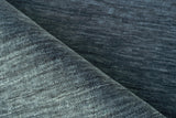Exquisite Rugs Roche Hand Loomed New Zealand Wool in 2735 Dark Blue 12' x 15' Area Rug