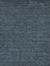 Exquisite Rugs Roche Hand Loomed New Zealand Wool in 2735 Dark Blue 6' x 9' Area Rug