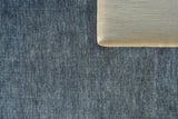 Exquisite Rugs Roche Hand Loomed New Zealand Wool in 2735 Dark Blue 6' x 9' Area Rug