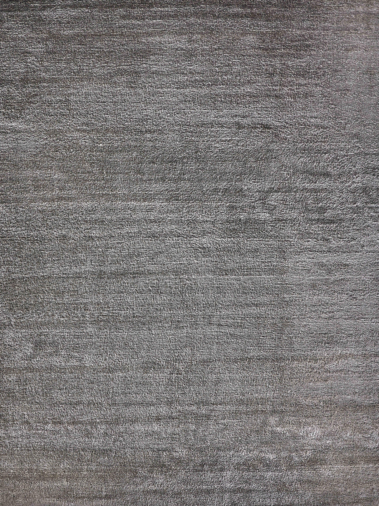 Exquisite Rugs Calla Hand Loomed Bamboo Silk in 2873 Dark Silver 6' x 9' Area Rug