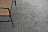 Exquisite Rugs Calla Hand Loomed Bamboo Silk in 2875 Khaki 6' x 9' Area Rug