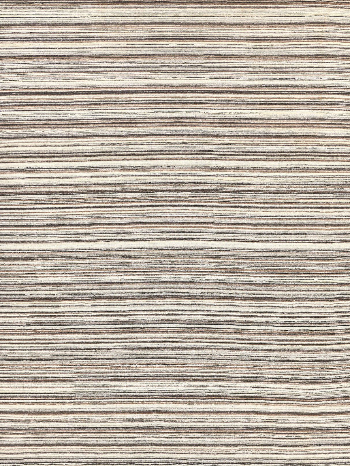 Exquisite Rugs Organica Hand Loomed New Zealand Wool in 2882 Ivory/Gray 9' x 12' Area Rug
