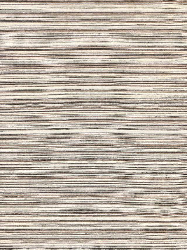 Exquisite Rugs Organica Hand Loomed New Zealand Wool in 2882 Ivory/Gray 9' x 12' Area Rug