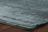 Exquisite Rugs Metro Velvet Hand Knotted Wool/Viscose in 3060 Blue 10' x 14' Area Rug