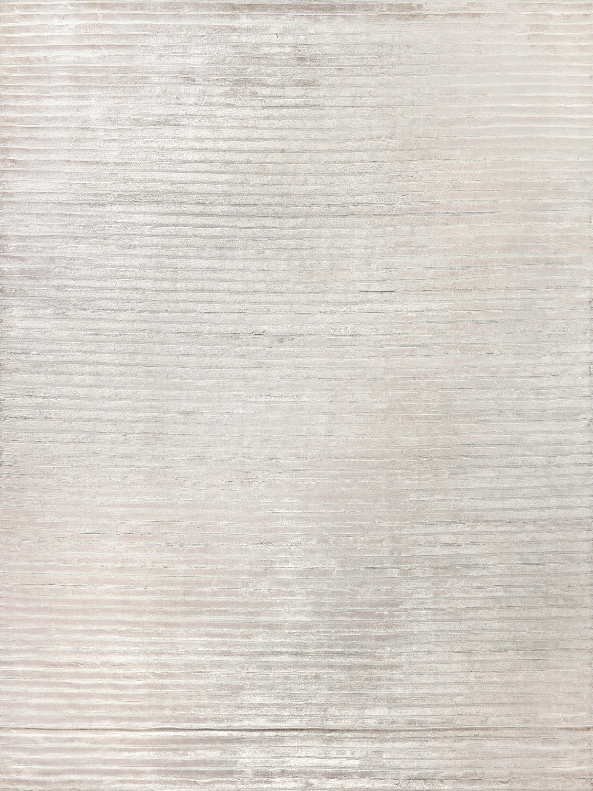 Exquisite Rugs High Low Hand Loomed Viscose in 3081 Silver 9' x 12' Area Rug