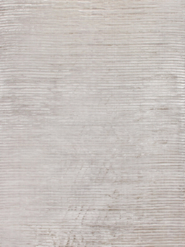 Exquisite Rugs High Low Hand Loomed Viscose in 3087 Beige 10' x 14' Area Rug