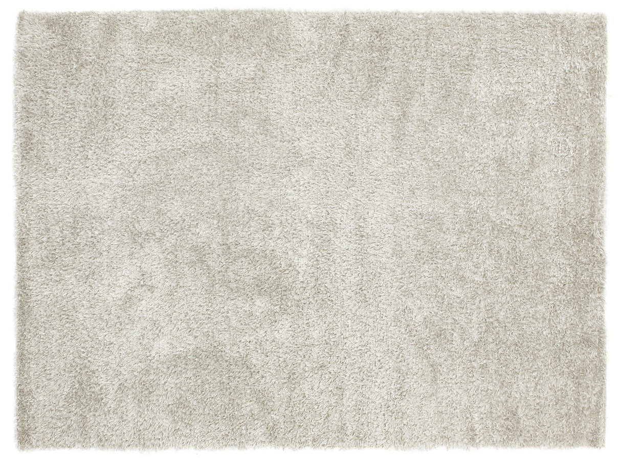 Exquisite Rugs Viscose Shaggy Shag Viscose in 3104 Gray 9' x 12' Area Rug