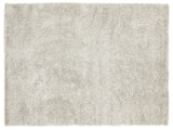 Exquisite Rugs Viscose Shaggy Shag Viscose in 3104 Gray 9' x 12' Area Rug