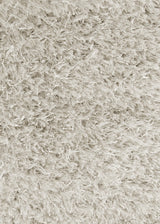 Exquisite Rugs Viscose Shaggy Shag Viscose in 3104 Gray 9' x 12' Area Rug