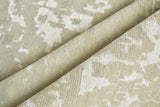 Exquisite Rugs Terras Hand Knotted Wool/Bamboo Silk in 3129 Gray/Platinum 8' x 10' Area Rug