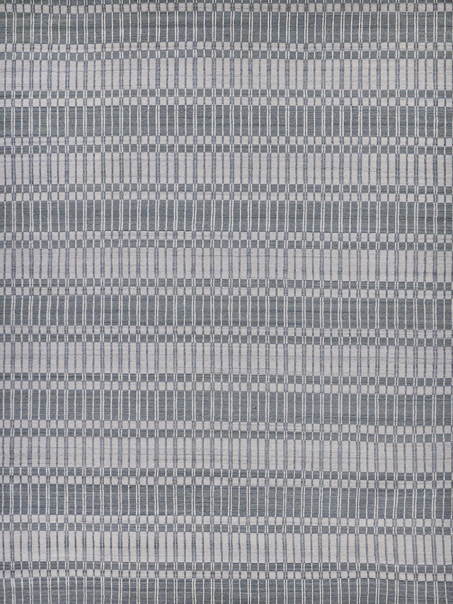 Exquisite Rugs Provident Hand Loomed Wool/Bamboo Silk in 3140 Silver 6' x 9' Area Rug