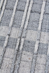 Exquisite Rugs Provident Hand Loomed Wool/Bamboo Silk in 3140 Silver 6' x 9' Area Rug