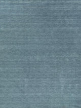 Exquisite Rugs New Zealand Wool Hand Loomed New Zealand Wool in 3156 Denim Blue 12' x 15' Area Rug