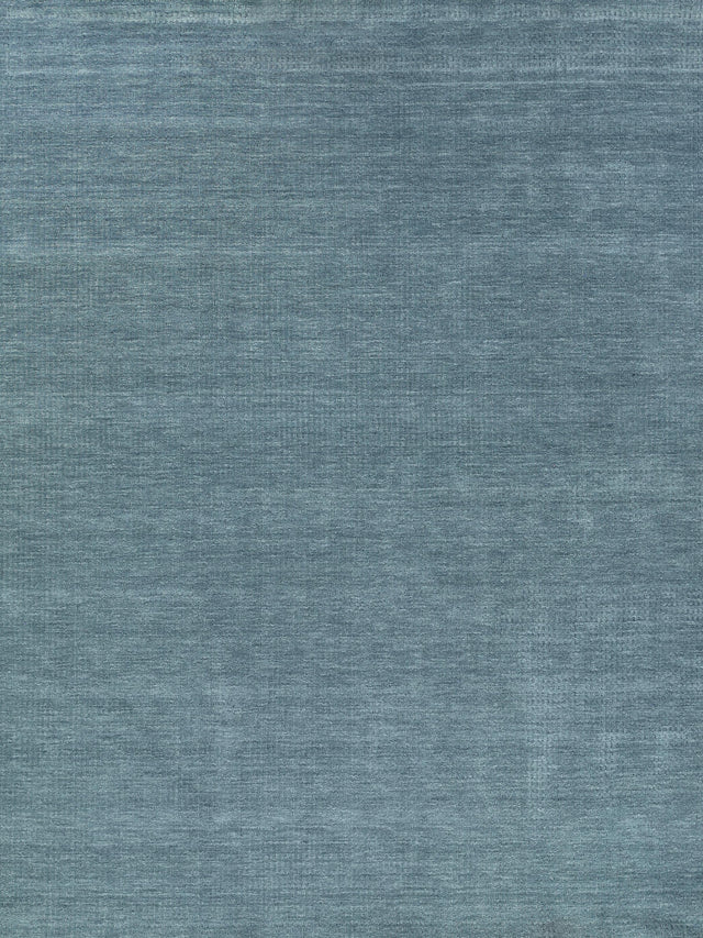 Exquisite Rugs New Zealand Wool Hand Loomed New Zealand Wool in 3156 Denim Blue 12' x 15' Area Rug