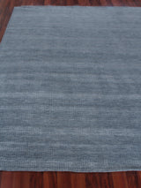 Exquisite Rugs New Zealand Wool Hand Loomed New Zealand Wool in 3156 Denim Blue 12' x 15' Area Rug