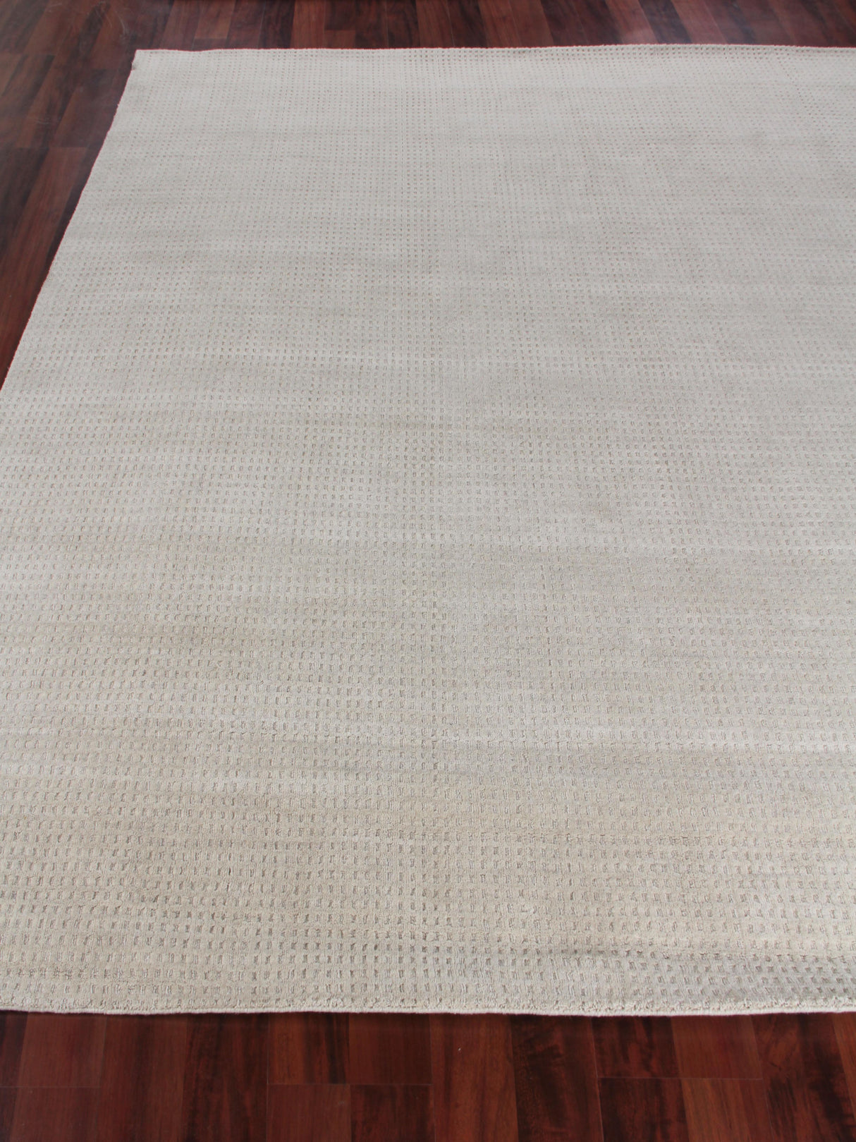 Exquisite Rugs New Zealand Wool Hand Loomed New Zealand Wool in 3158 Ivory 6' x 9' Area Rug