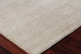 Exquisite Rugs New Zealand Wool Hand Loomed New Zealand Wool in 3158 Ivory 8' x 10' Area Rug