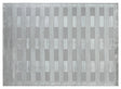 Exquisite Rugs Metro Velvet Hand Knotted Wool/Viscose in 3201 Ivory 6' x 9' Area Rug