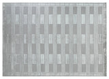 Exquisite Rugs Metro Velvet Hand Knotted Wool/Viscose in 3201 Ivory 8' x 10' Area Rug