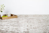 Exquisite Rugs Antique'd Silk Hand Knotted Bamboo Silk in 3284 Beige/Light Brown 10' x 14' Area Rug