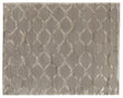 Exquisite Rugs Metro Velvet Hand Knotted Wool/Viscose in 3297 Beige 6' x 9' Area Rug