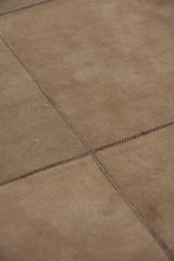 Exquisite Rugs Metro Velvet Hand Knotted Wool/Viscose in 3297 Beige 4' x 6' Area Rug