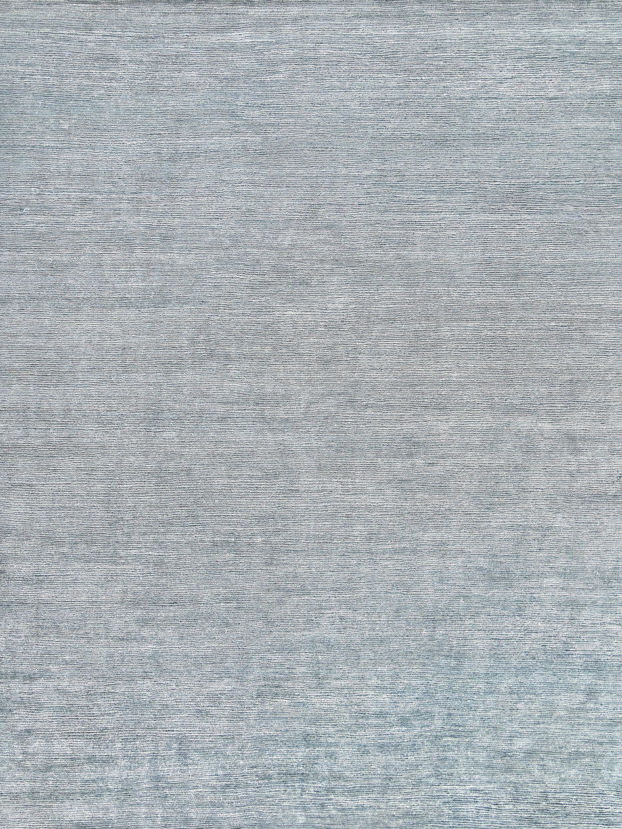 Exquisite Rugs Crush Hand Knotted Bamboo Silk in 3299 Aqua/Dark Aqua 9' x 12' Area Rug
