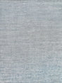 Exquisite Rugs Crush Hand Knotted Bamboo Silk in 3299 Aqua/Dark Aqua 9' x 12' Area Rug