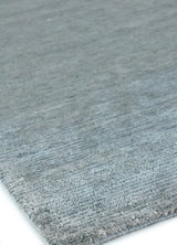 Exquisite Rugs Crush Hand Knotted Bamboo Silk in 3299 Aqua/Dark Aqua 9' x 12' Area Rug