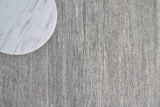 Exquisite Rugs Crush Hand Knotted Bamboo Silk in 3302 Dark Silver/Silver 10' x 14' Area Rug