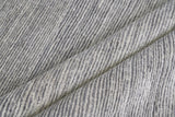 Exquisite Rugs Crush Hand Knotted Bamboo Silk in 3302 Dark Silver/Silver 8' x 10' Area Rug