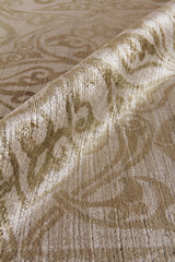 Exquisite Rugs Koda Hand Loomed Bamboo Silk in 3324 Light Beige 9' x 12' Area Rug