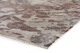 Exquisite Rugs Koda Hand Loomed Bamboo Silk in 3330 Copper/Charcoal 10' x 14' Area Rug