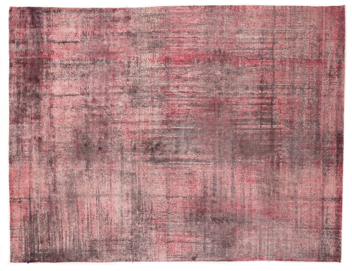 Exquisite Rugs Koda Hand Loomed Bamboo Silk in 3351 Pink 9' x 12' Area Rug