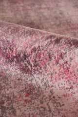 Exquisite Rugs Koda Hand Loomed Bamboo Silk in 3351 Pink 9' x 12' Area Rug