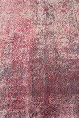 Exquisite Rugs Koda Hand Loomed Bamboo Silk in 3351 Pink 9' x 12' Area Rug