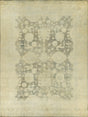 Exquisite Rugs Antique Weave Oushak Hand Knotted New Zealand Wool in 3381 Olive/Multi 10' x 14' Area Rug
