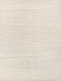 Exquisite Rugs Palazzo Hand-loomed Wool/Bamboo Silk 3390 Light Gray/Gray 2' x 3' Area Rug