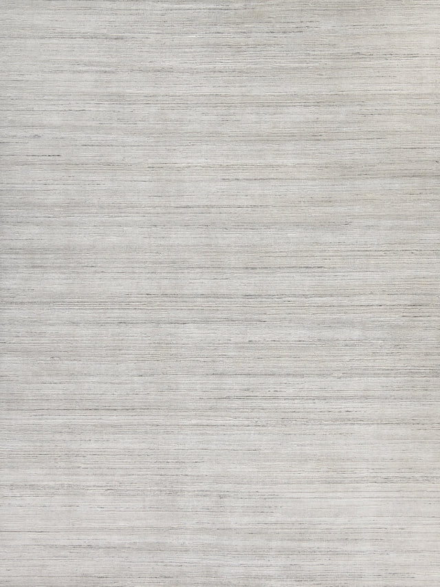 Exquisite Rugs Palazzo Hand-loomed Wool/Bamboo Silk 3392 Silver 2' x 3' Area Rug