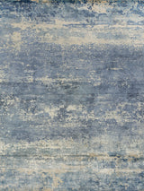 Exquisite Rugs Koda Hand Loomed Bamboo Silk in 3393 Light Blue 10' x 14' Area Rug