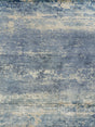 Exquisite Rugs Koda Hand Loomed Bamboo Silk in 3393 Light Blue 10' x 14' Area Rug