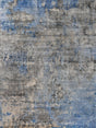 Exquisite Rugs Koda Hand Loomed Bamboo Silk in 3394 Blue/Gray 12' x 15' Area Rug