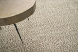 Exquisite Rugs Woven Earth Flatweave New Zealand Wool in 3425 Beige 6' x 9' Area Rug